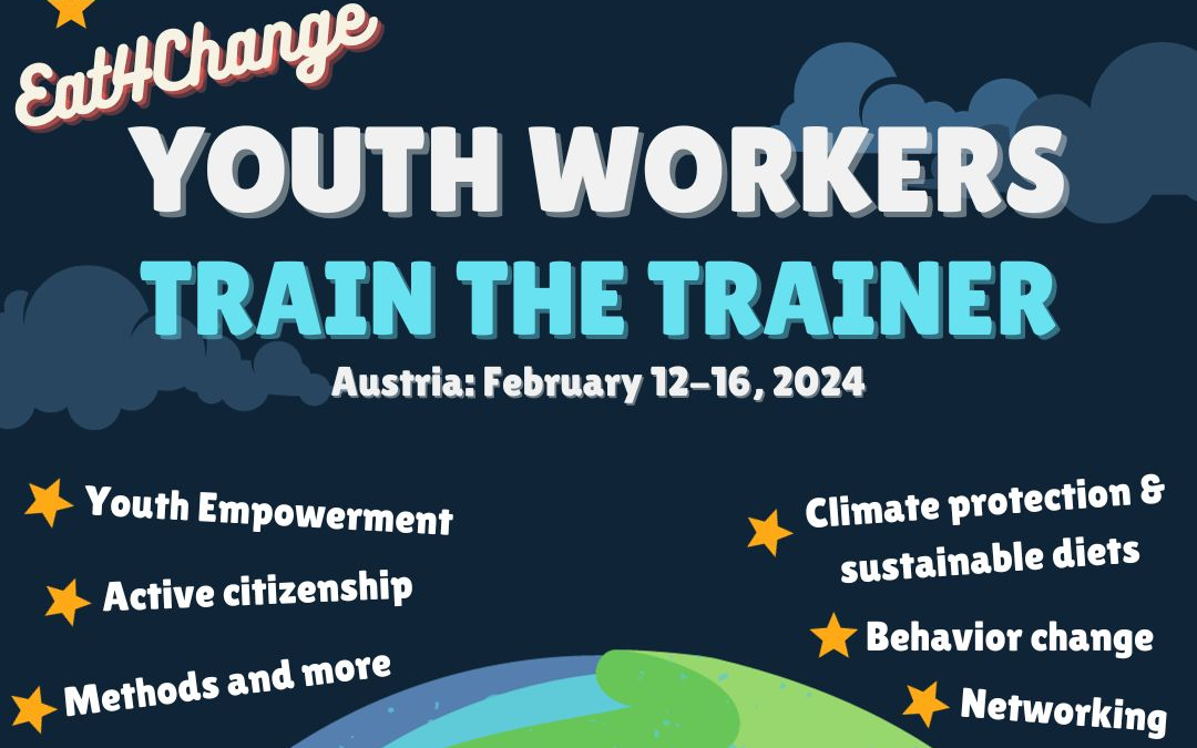 12.-16.02.24 – Eat4Change „TRAIN THE TRAINERS“ für JugendarbeiterInnen
